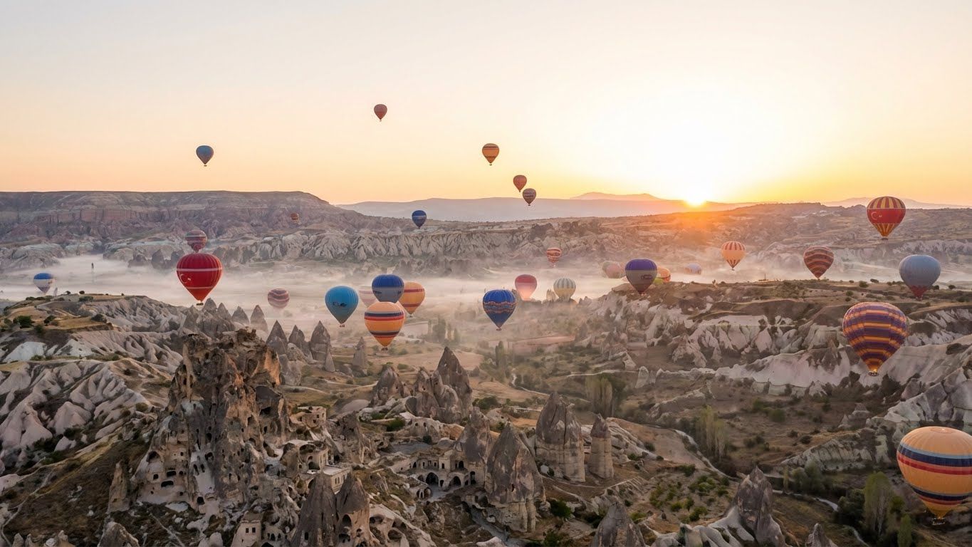 Воздушный шар в Каппадокии